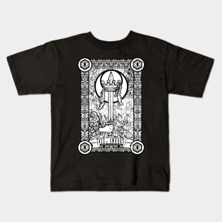 The Ace of Swords Tarot Kids T-Shirt